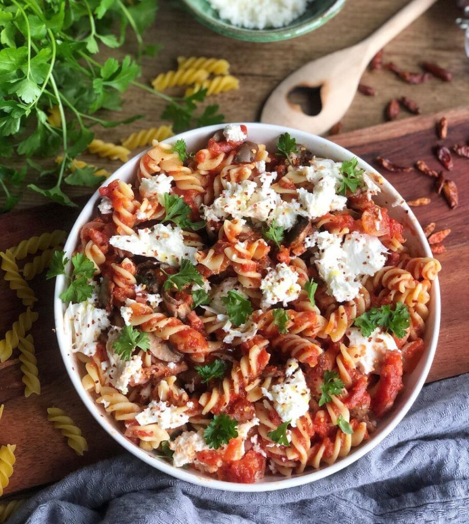 Pâtes amatriciana