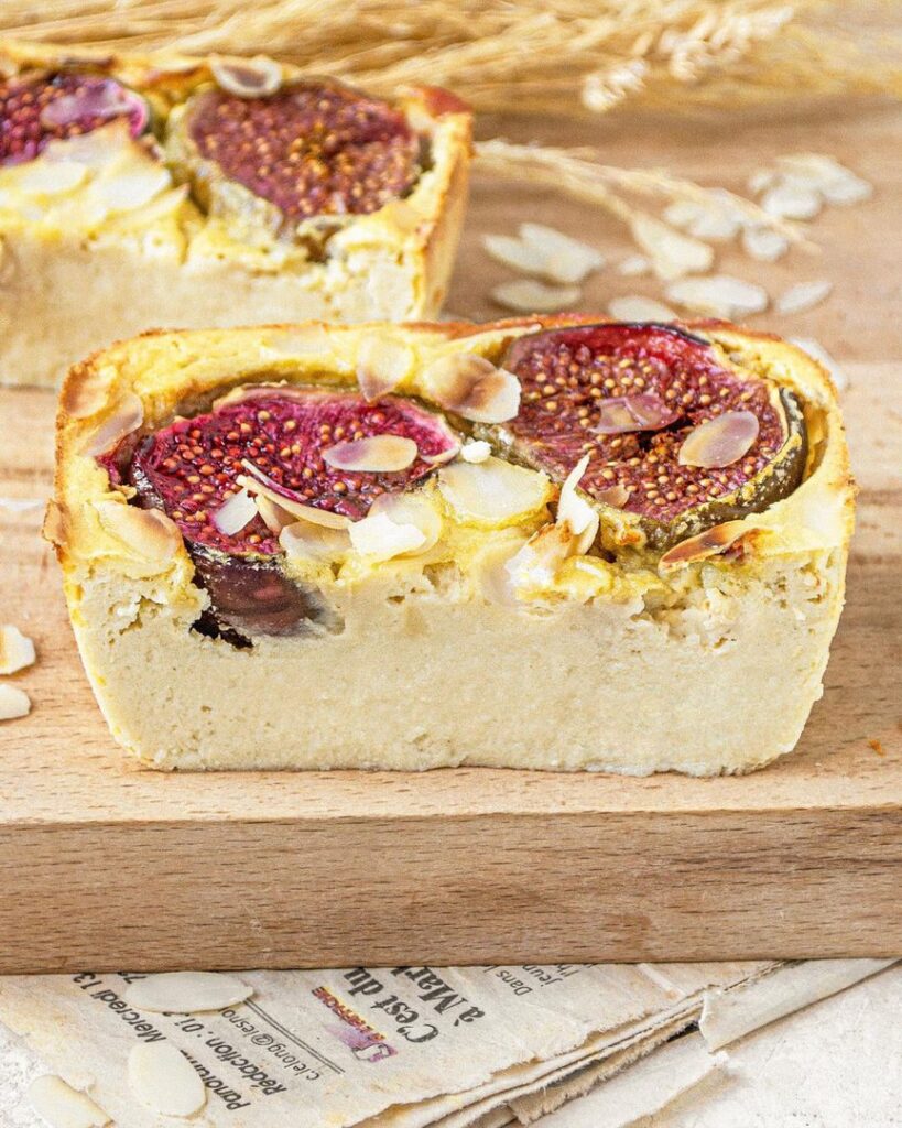 Clafoutis individuel aux figues
