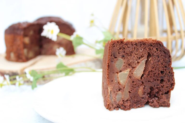 Moelleux poire & chocolat