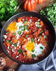 Shakshuka au potiron