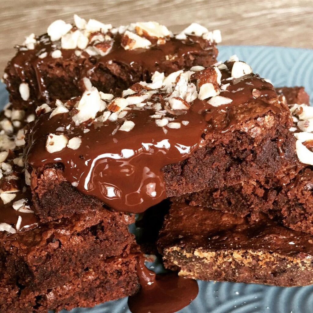 Brownies au chocolat et noisettes