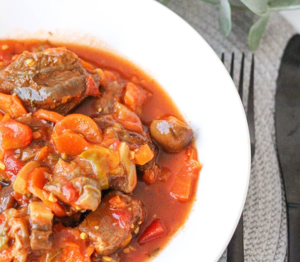 Ragoût bulgare façon kavarma de boeuf
