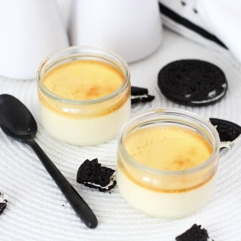 Crème aux oeufs cookie & cream