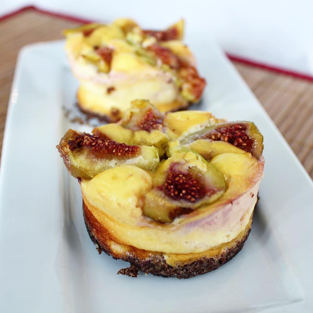 Cheesecake aux figues