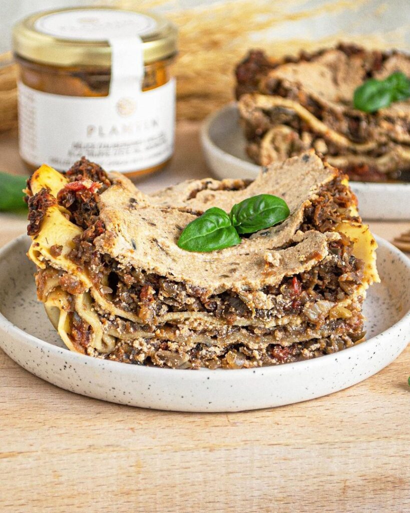 Lasagnes végétariennes aux aubergines