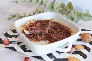 Porridge au four choco, coco