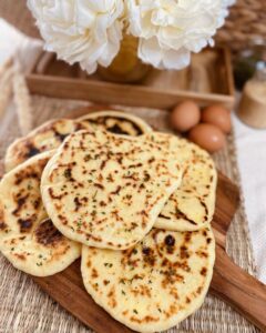 Naans au fromage Naans au fromage