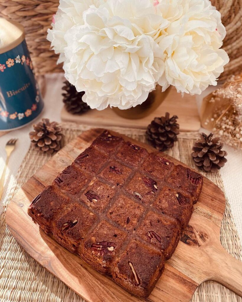 Brownie express noix de pécan amandes et noisettes