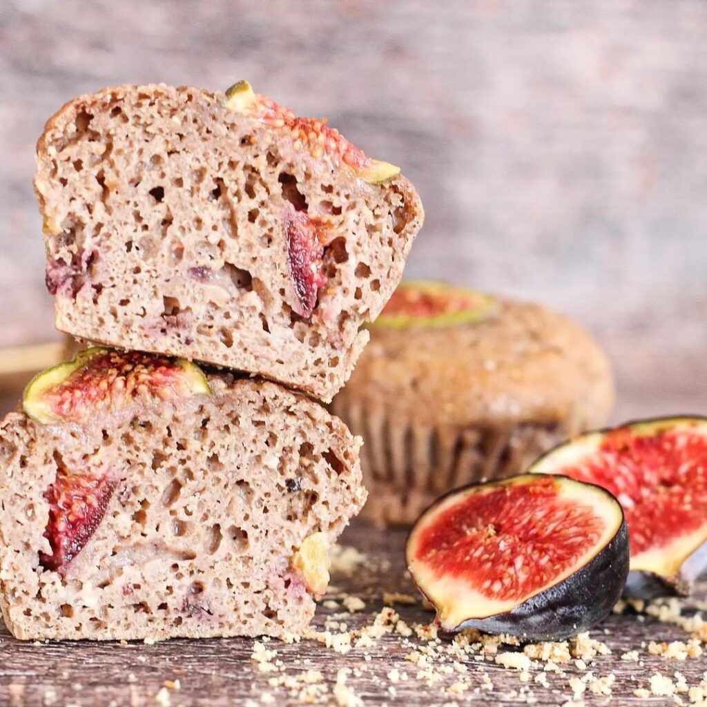 Muffins noisettes et figues