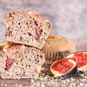 Muffins noisettes et figues