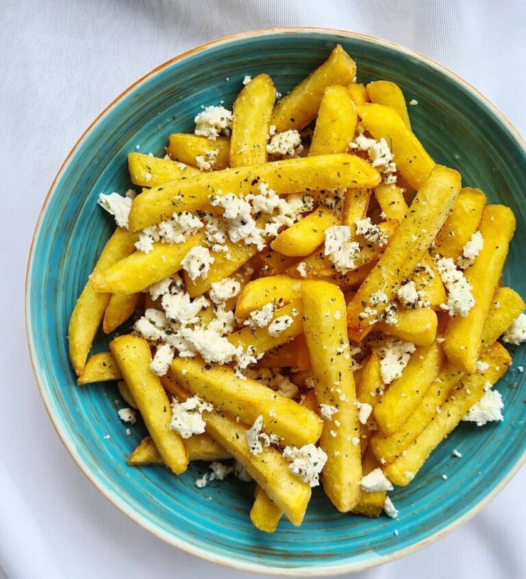 Frites feta et origan Frites feta et origan