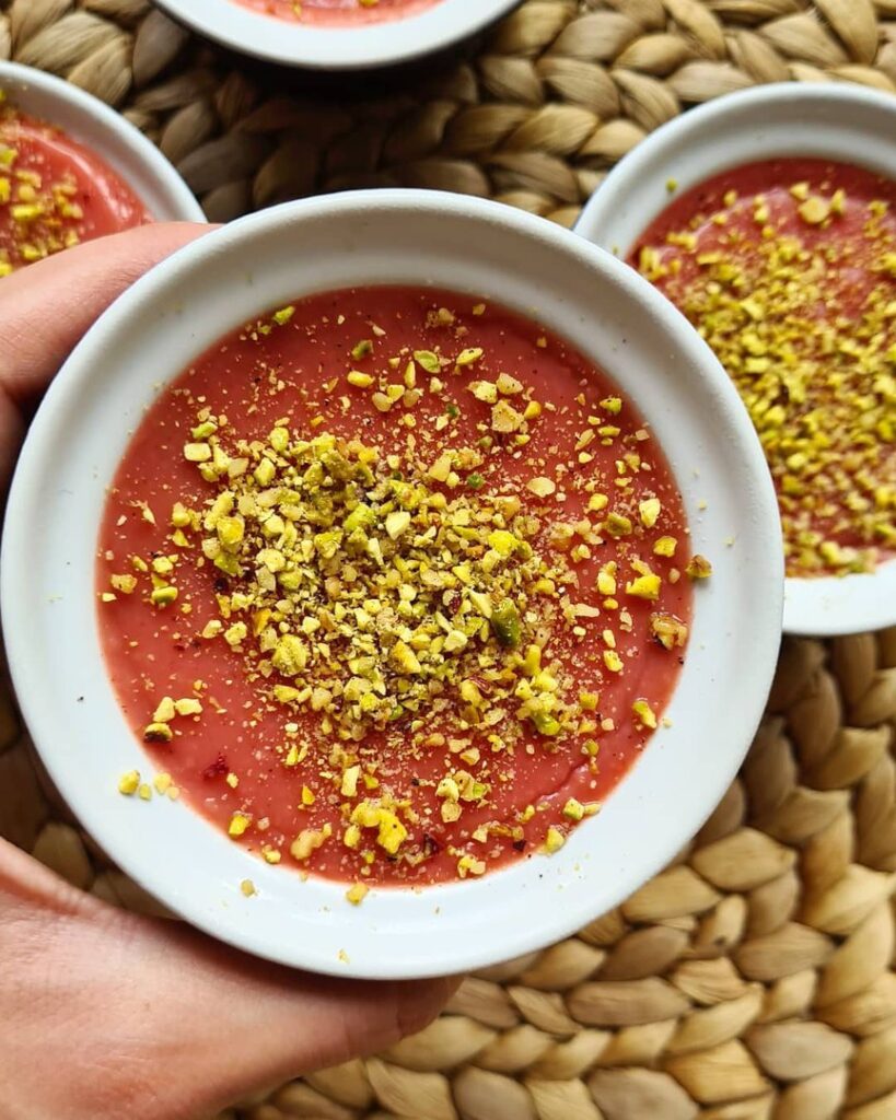 Crème de pastèque et fraise