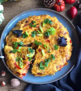 Tortilla au chorizo Tortilla au chorizo