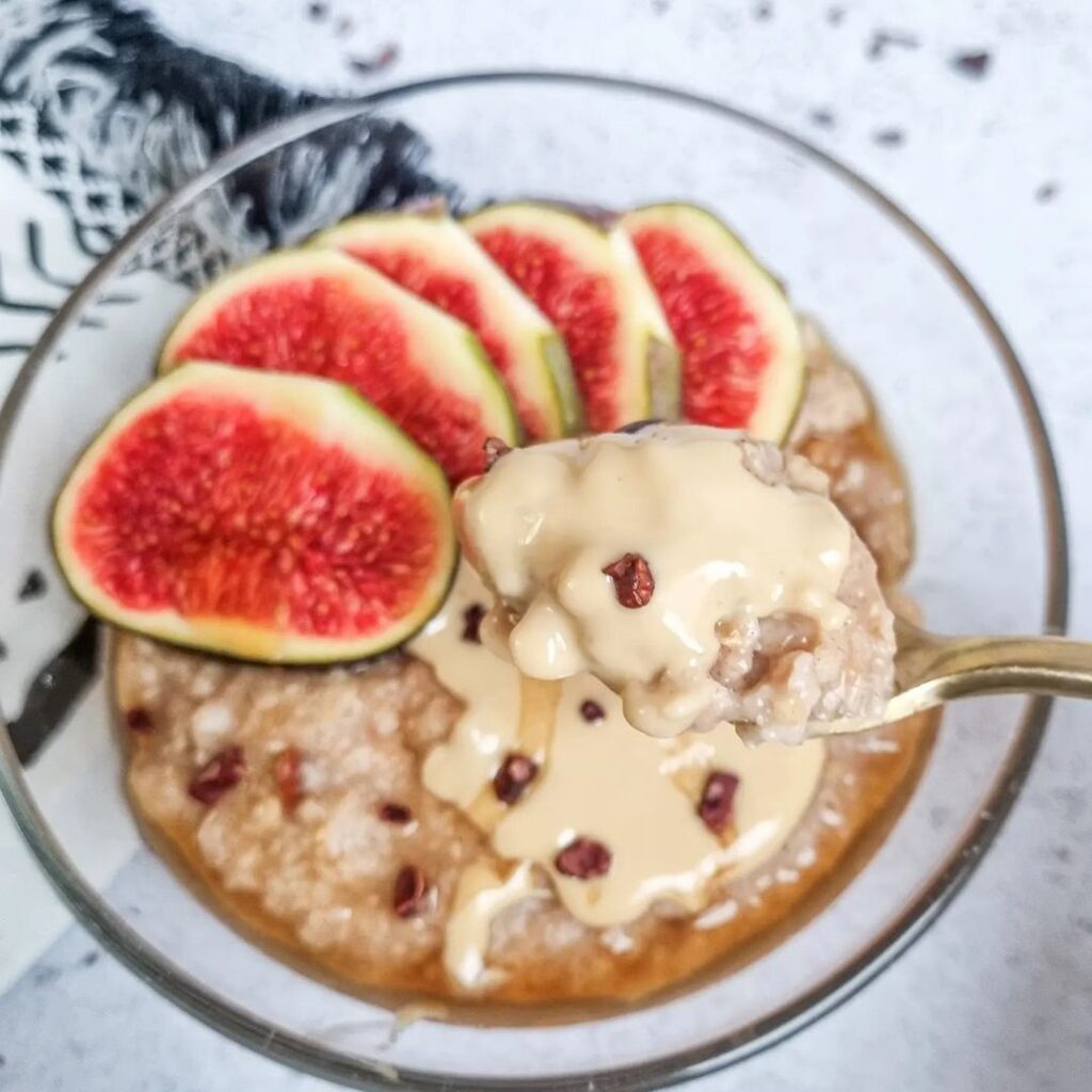 Porridge figues & amandes
