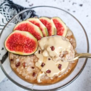 Porridge figues & amandes