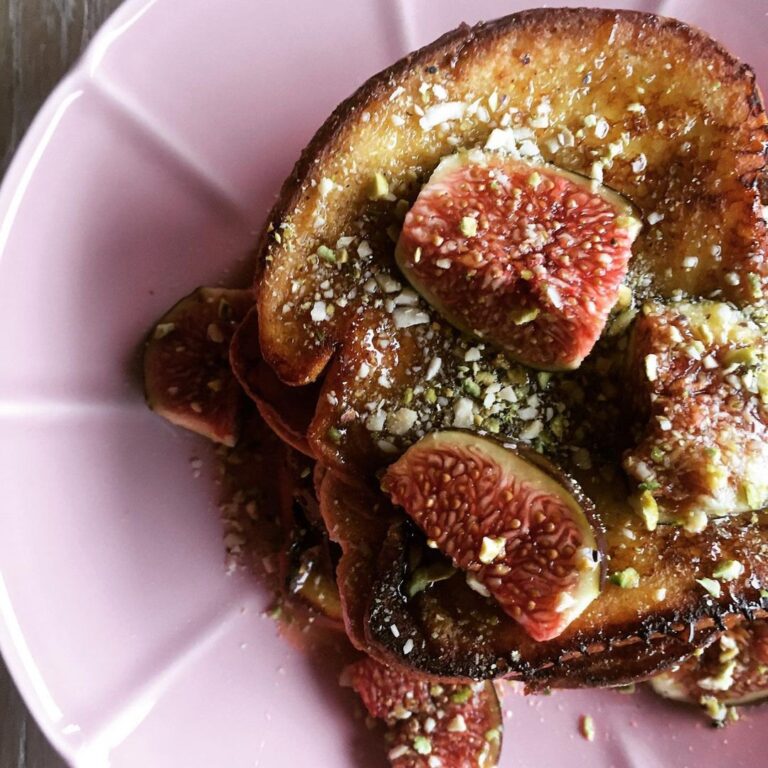 Brioche perdue aux figues