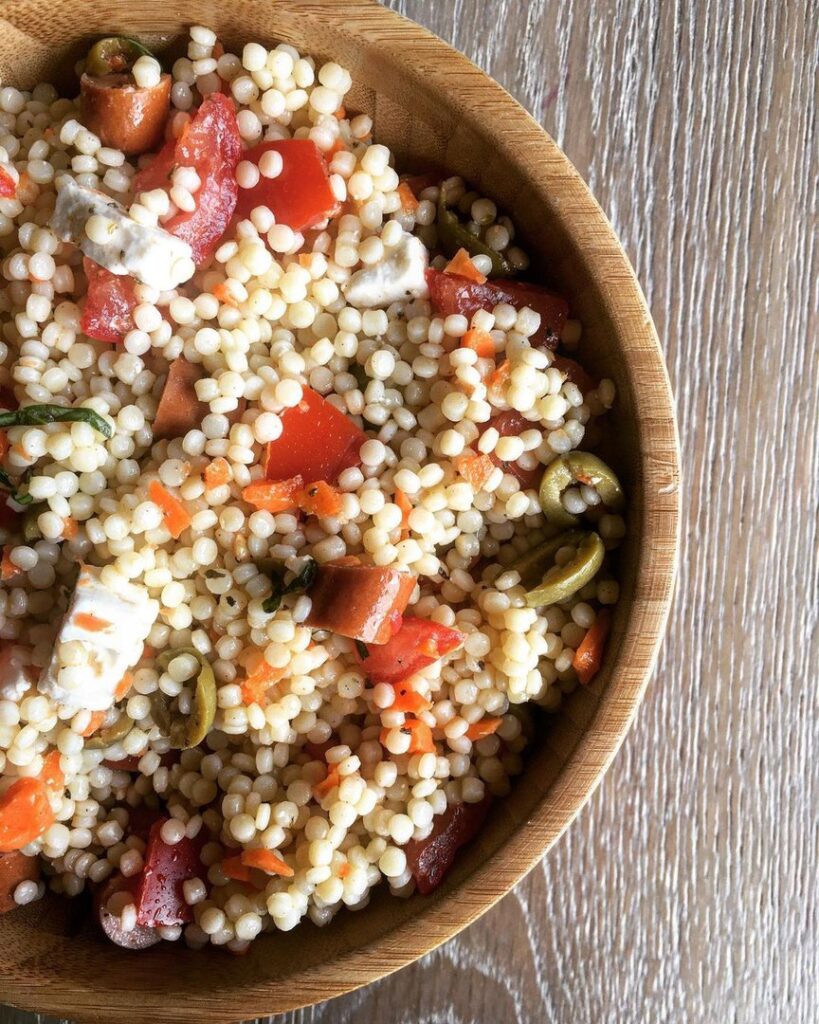 Salade de couscous perlé