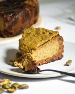 Creamy Pistachio Cheesecake