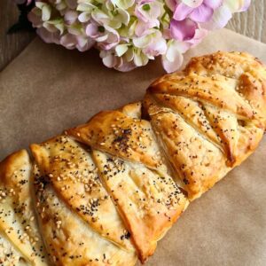Tresse feuilletée au thon