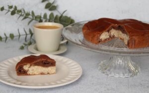 Gâteau chocolat coeur coco
