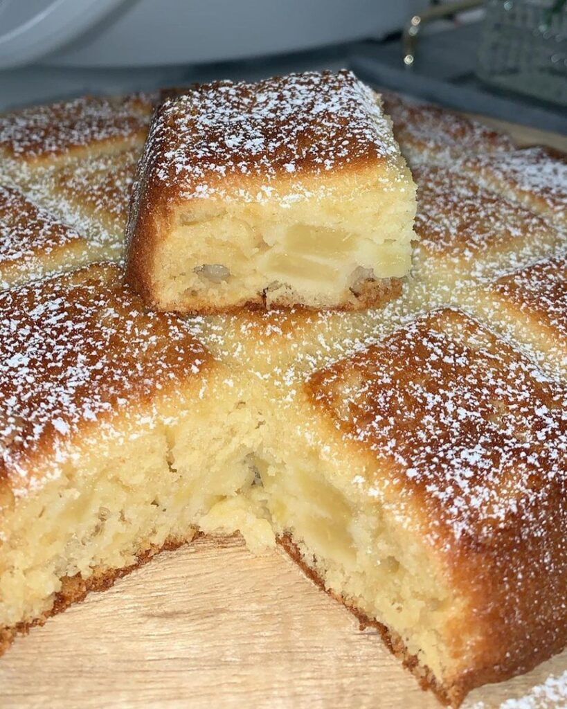 Moelleux aux pommes maison