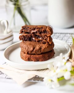 Cookie façon brownie à la noisette