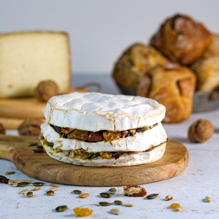 Camembert aux fruits secs