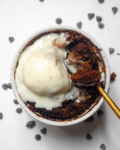 Mugcake vegan au chocolat Mugcake vegan au chocolat