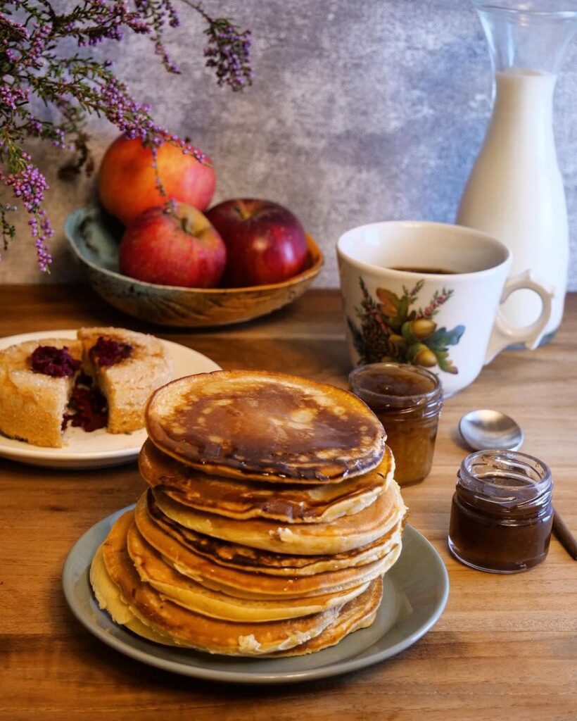 Pancakes choco