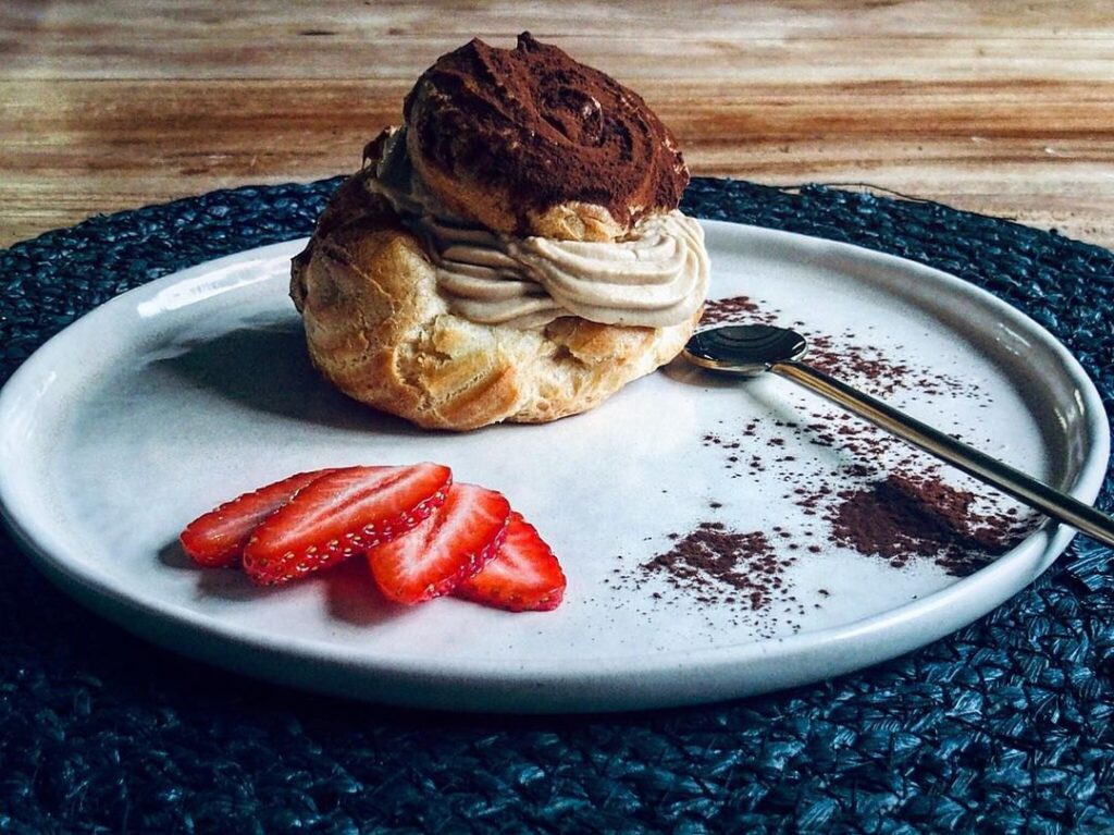 Tiramisu en forme de chou