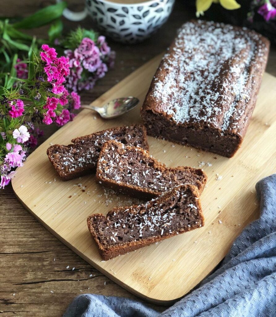 Gâteau au yaourt chocolat et noix de coco