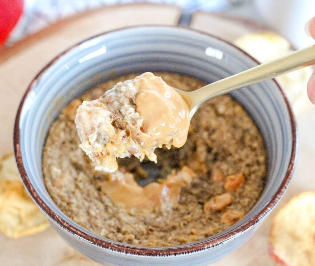 Porridge à la compote de pomme