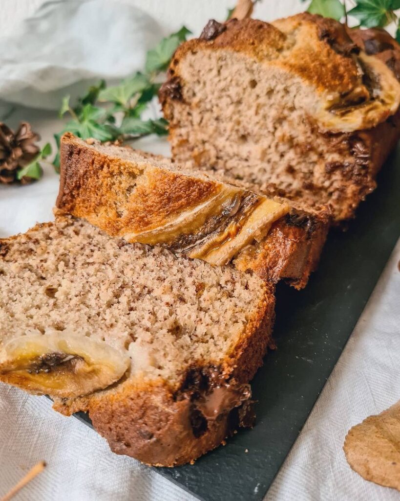 Banana bread aux pépites de chocolat