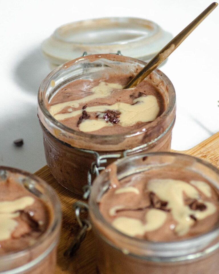 Tahini Chocolate Nicecream
