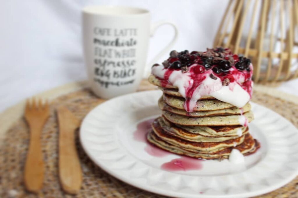 Pancakes citron, pavot