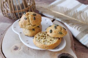 Scones à la farine d&rsquo;épeautres et graines de courge