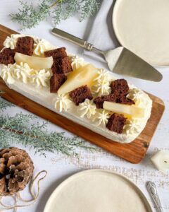 Bûche façon forêt noire