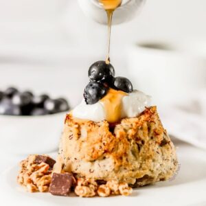 Bowl cake coco-banane
