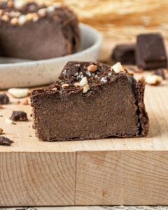 Clafoutis individuel au cacao et pépites de chocolat
