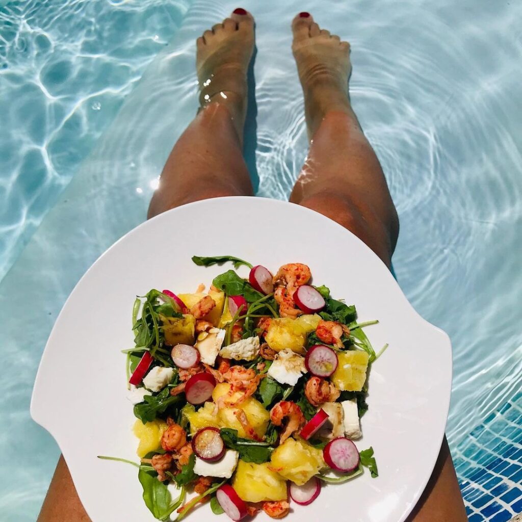 Salade estivale méli mélo de couleurs