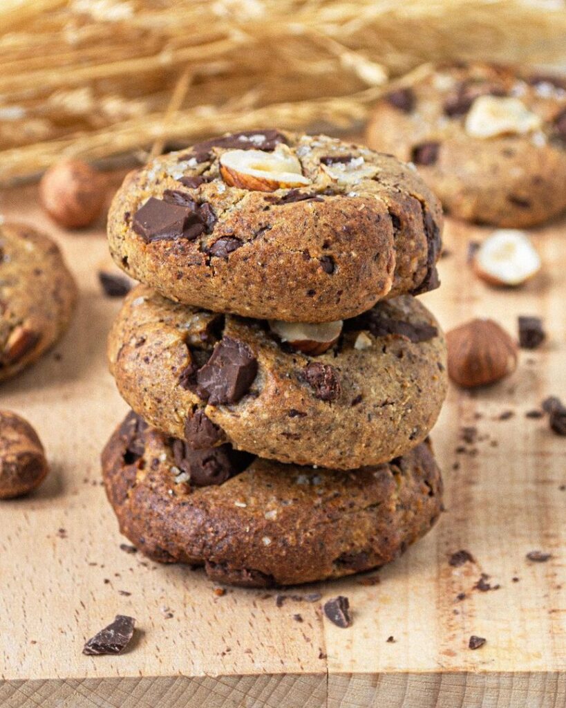 Cookies sarrasin et noisette