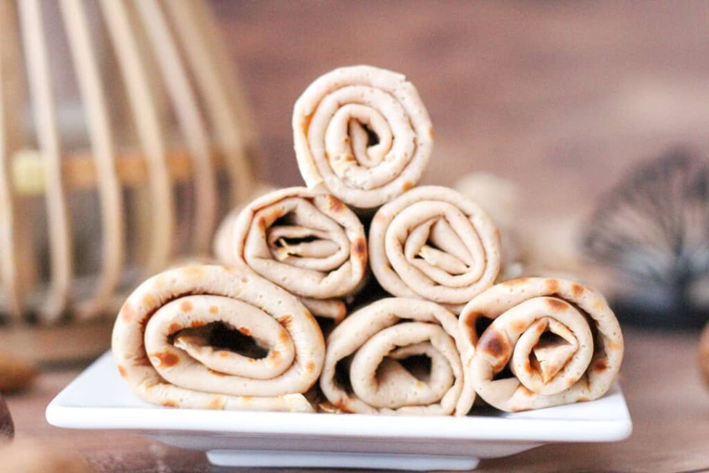 Crêpes à la farine de châtaignes