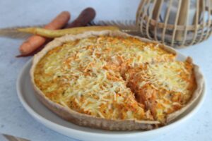 Tarte carottes et thon