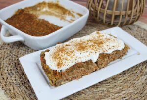 Porridge au four façon carrot cake