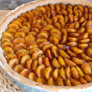 Tarte aux mirabelles