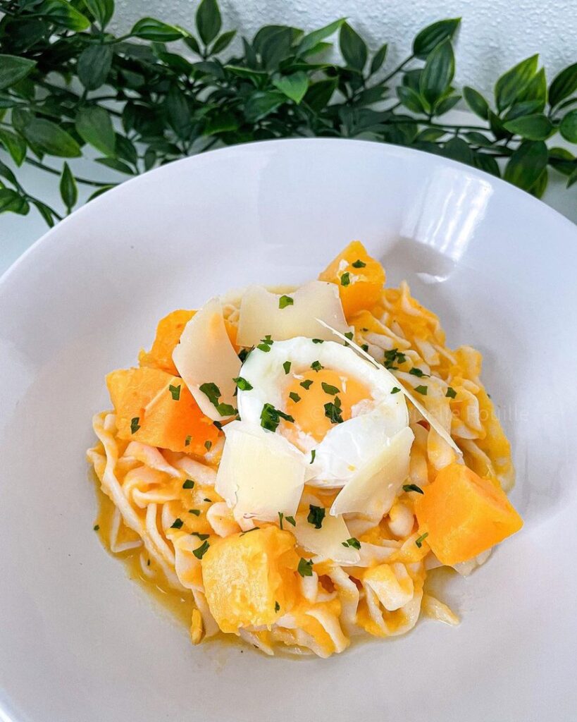 Fettuccine butterbut comté