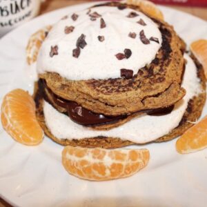 Pumpkin pancakes d&rsquo;Halloween