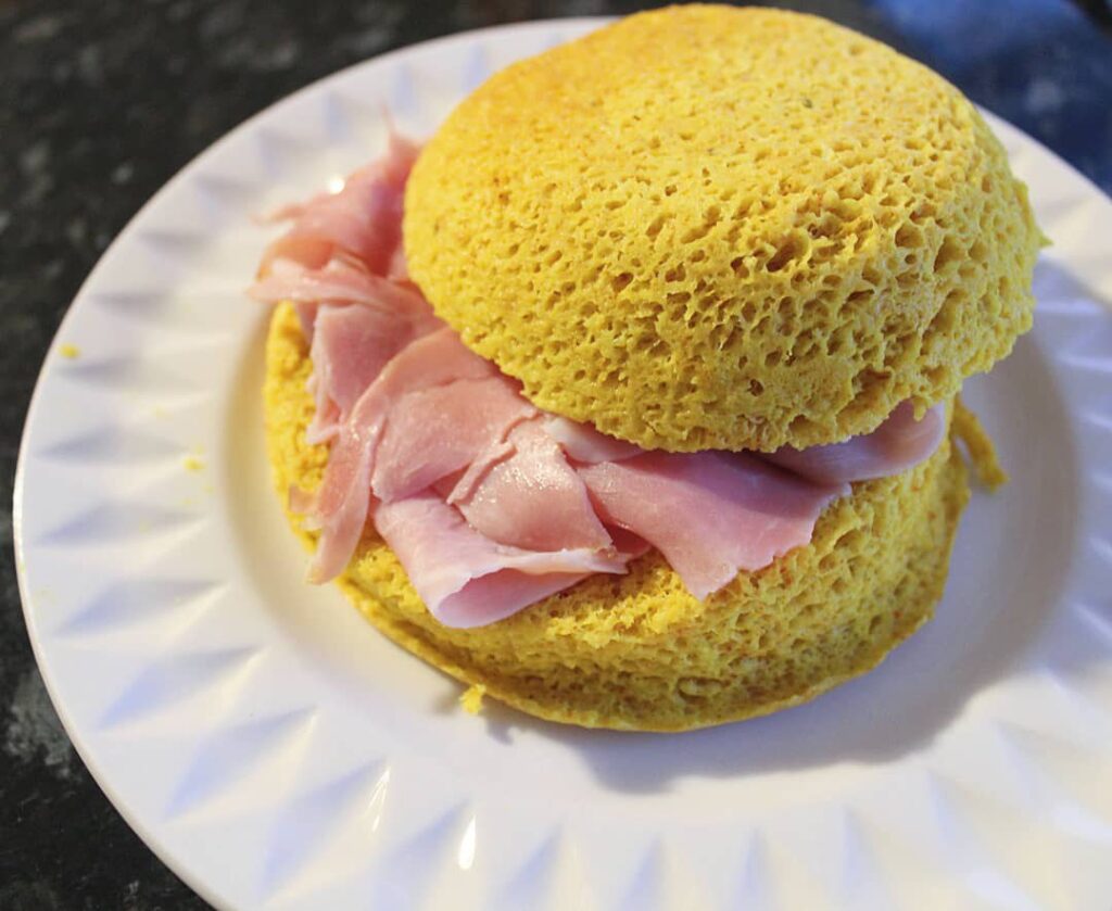 Sandwich jambon façon bowl cake