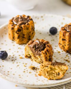 Petits cakes façon tigrés healthy