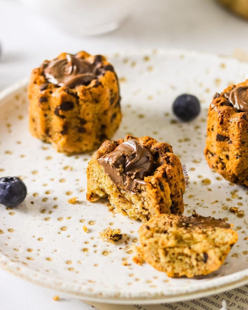 Petits cakes façon tigrés healthy